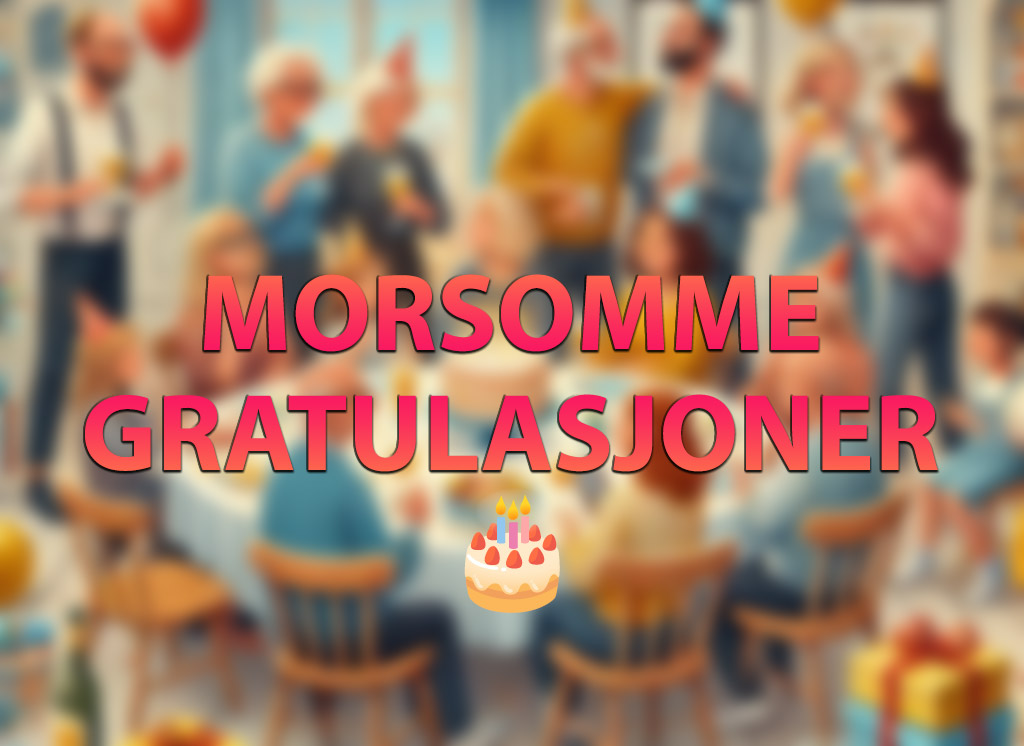 morsomme gratulasjoner 1